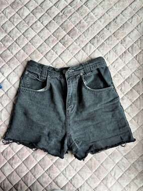 Levi's Women's Denim Jean Shorts in Black